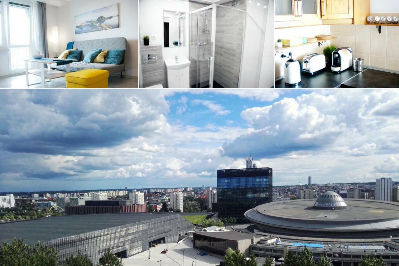 Ktw Spodek Apartment Katowice Bagian luar foto
